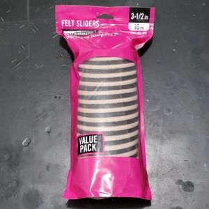 Felt sliders *3/$10